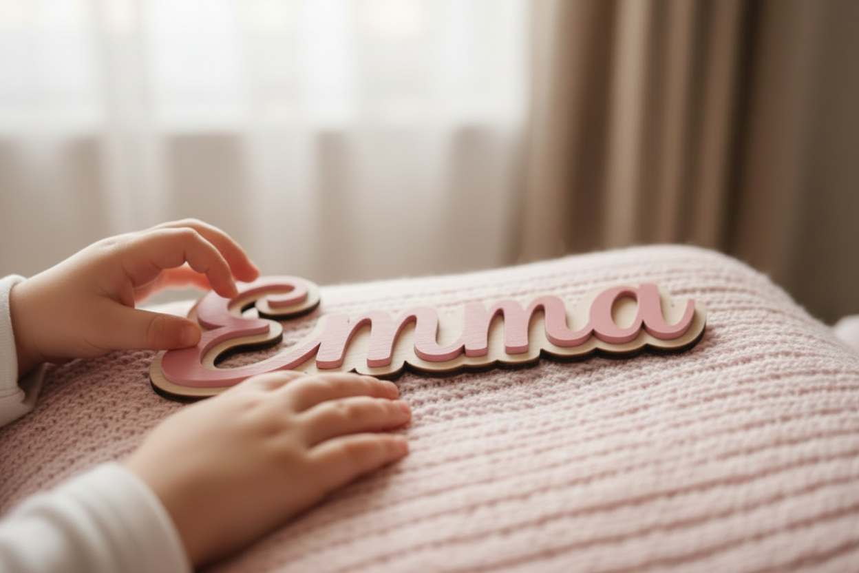 Named with Love — Personalised Wooden Name Signs