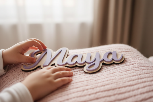 Named with Love — Personalised Wooden Name Signs
