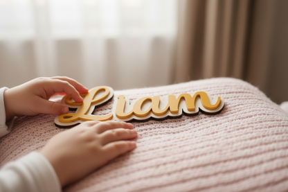 Named with Love — Personalised Wooden Name Signs