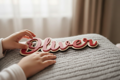 Named with Love — Personalised Wooden Name Signs
